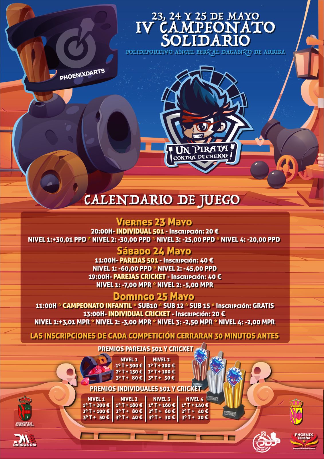 Un Pirata Contra Duchenne cartel